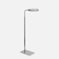 Studio Floor Lamp, Polished Nickel