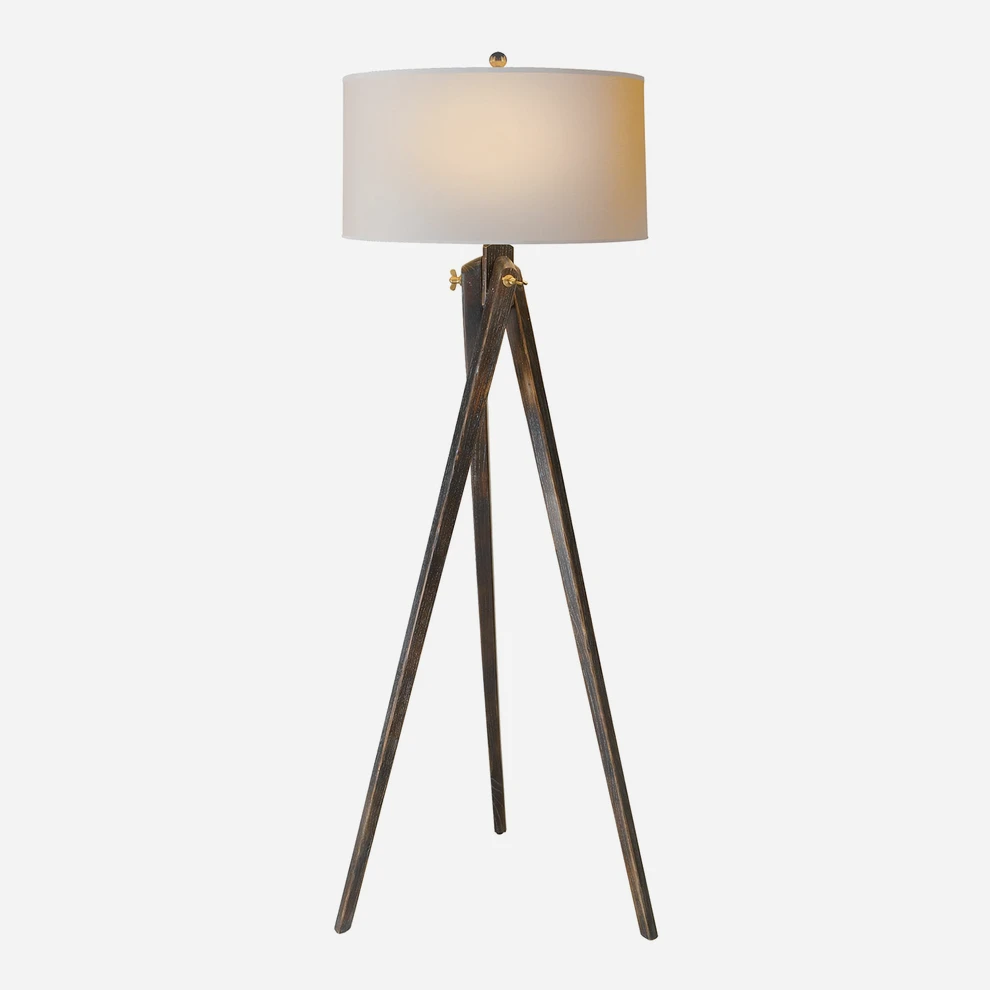 Tripod Floor Lamp, Tudor Brown 5 Tripod Floor Lamp, Tudor Brown - Image 3