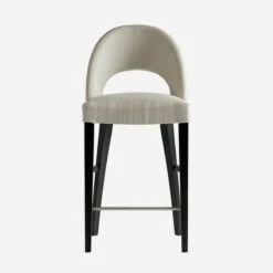 Dune Bar Stool -Andrew Martin 234370 dune stool in caucasus linen front