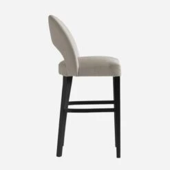 Dune Bar Stool -Andrew Martin 234372 dune stool in caucasus linen side