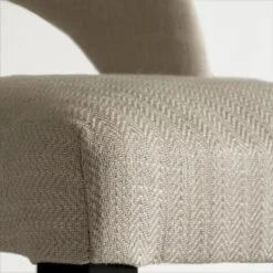Dune Bar Stool -Andrew Martin 234432 dune bar stool in caucasus linen detail 2