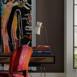 Clarkson Table Lamp, Black And Hand-rubbed Antique Brass -Andrew Martin 236428 clarkson