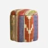 Daisy Indus Brick Ottoman -Andrew Martin 236603 daisy ottoman indus brick