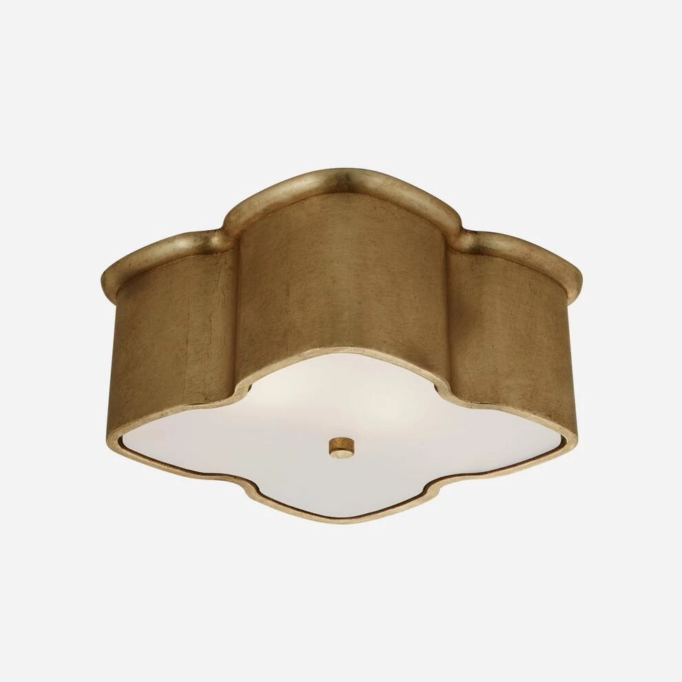 Bolsena Clover Gold Ceiling Light 3 Bolsena Clover Gold Ceiling Light