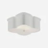 Bolsena Clover White Ceiling Light -Andrew Martin 240836 bolsena clover ceiling light white