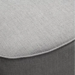 Madison Swivel Chair, Grey Weave -Andrew Martin 246964 madison chair seat detail