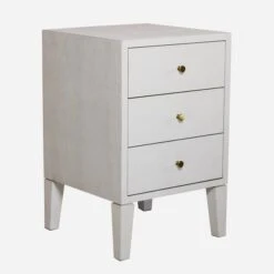 Georgia White Side Table