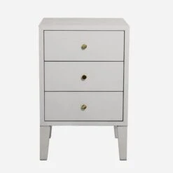 Georgia White Side Table 10 Georgia White Side Table -Andrew Martin 247267 georgia white front