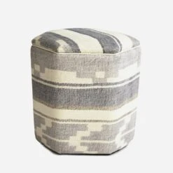 Hexa Indus Denim Ottoman -Andrew Martin 249121 hexa indus denim