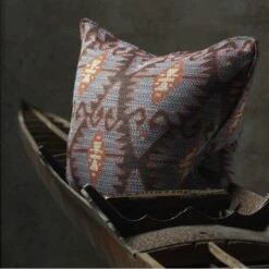 Espiga Blue Fabric -Andrew Martin 25471 espiga blue lifestyle