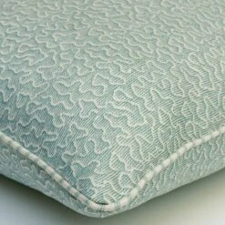 Pollen Turquoise Cushion -Andrew Martin 254765 pollen turquoise corner