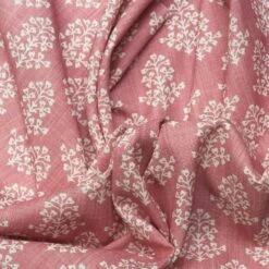 Sprig Pink Fabric -Andrew Martin 256039 sprig pink 2