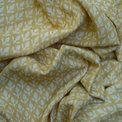 Bud Honey Fabric -Andrew Martin 256161 bud honey detail