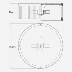 Sophie Ceiling Light -Andrew Martin 258683 sophie