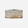 Sophie Ceiling Light -Andrew Martin 258692 sophie ceiling light in burnished silver leaf