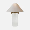Brooks Table Lamp, Crystal And Gilded Iron -Andrew Martin 258980 brooks table lamp in crystal and gilded iron