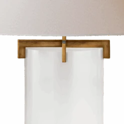 Brooks Table Lamp, Crystal And Gilded Iron -Andrew Martin 258982 brooks table lamp in crystal and gilded iron