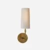 Ziyi Wall Light, Hand-Rubbed Antique Brass 1 Ziyi Wall Light, Hand-Rubbed Antique Brass -Andrew Martin 259241 ziyi wall light in antique brass
