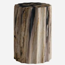 Petrified Scallop Log Side Table Or Stool 11 Petrified Scallop Log Side Table Or Stool -Andrew Martin 260557 petrified scallop stool front 3
