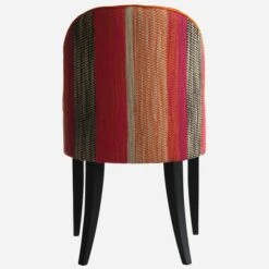 Aldwick Llama Orange Dining Chair -Andrew Martin 260569 aldwick dining chair llama orange back