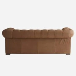 Gainsborough Sofa, Camel Leather -Andrew Martin 260708 gainsborough sofa back