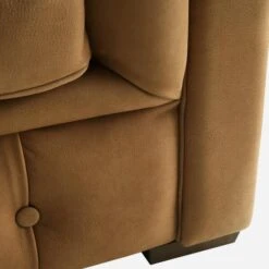 Gainsborough Sofa, Camel Leather -Andrew Martin 260716 gainsborough sofa leg detail