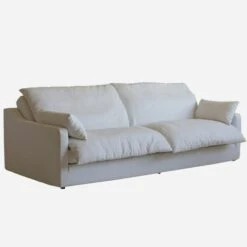 Serenity Sofa, White Linen