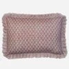 Bud Ruffle Pink Cushion -Andrew Martin 260978 bud pink ruffle