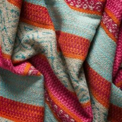 Pampas Teal Cushion -Andrew Martin 261106 pampas teal detail2