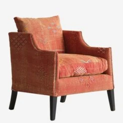 Regal Moroccan Chair 18 Regal Moroccan Chair -Andrew Martin 265723 regal moroccan orange angle 1