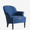 Victoria Moroccan Arm Chair 1 Victoria Moroccan Arm Chair -Andrew Martin 265753 victoria moroccan blue angle 2