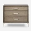 Chloe Nightstand, Light -Andrew Martin 268137 chloe nightstand front