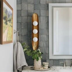 Hopper Wall Light, Treble 9 Hopper Wall Light, Treble -Andrew Martin 271654 hopper trebble wall light lifestyle