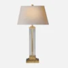 Wright Table Lamp, Gilded Iron And Glass -Andrew Martin 271755 wright table lamp in gilded iron and glass