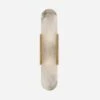 Melange Wall Light, Antique-Burnished Brass/Alabaster 1 Melange Wall Light, Antique-Burnished Brass/Alabaster -Andrew Martin 271766 melange wall light in burnished brass with alabaster