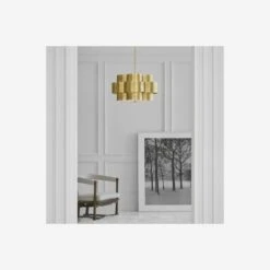 Arabelle Pendant Light, Gild -Andrew Martin 271864 arabelle lifestyle