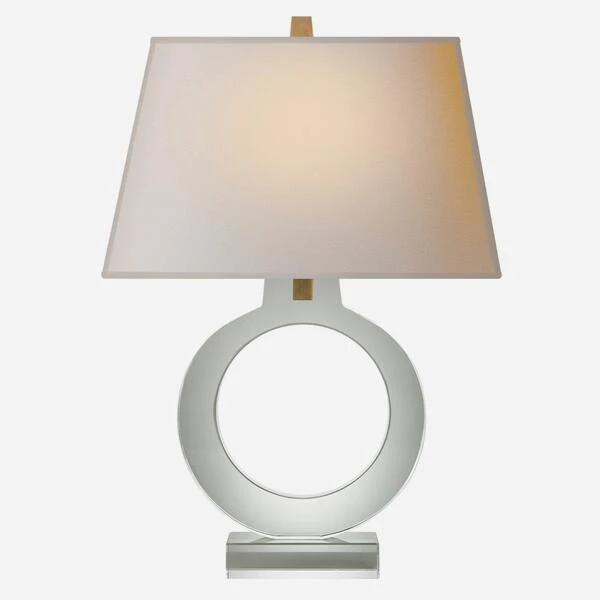 Ring Form Table Lamp, Crystal 3 Ring Form Table Lamp, Crystal