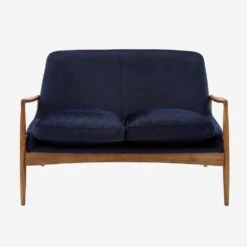 Crispin Sofa, Blue -Andrew Martin 272311 crispin sofa front sof0452