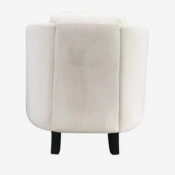 Turnball Ecru Chair -Andrew Martin 274091 turnball chair ecru back