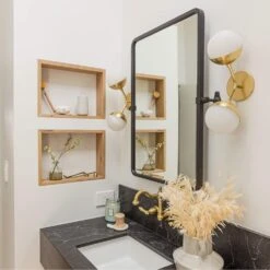 Saratoga Wall Light -Andrew Martin 275228 saratoga wall light lifestyle