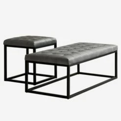 Romeo Ottoman Bench -Andrew Martin 276370 romeo and elio ottoman