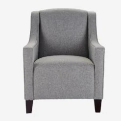 Finbar Grey Chair, Grey 8 Finbar Grey Chair, Grey -Andrew Martin 301280 finbar grey front1