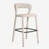 Mian Bar Stool Bar Stool 2 Mian Bar Stool Bar Stool -Andrew Martin 301588 mian bar stool angle