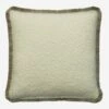 Fleece Chalk Cushion -Andrew Martin 304577 fleece chalk