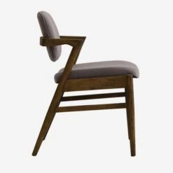 Magnus Grey Dining Chair -Andrew Martin 305270 magnus grey side