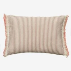 Picket Pink/Island Trim Cushion