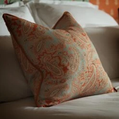 Gazebo Duck Egg Cushion -Andrew Martin 308899 gazebo duck egg