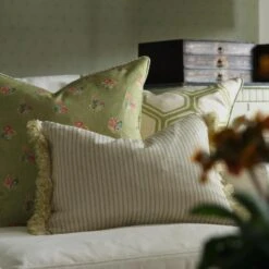 Spinney Leaf Cushion -Andrew Martin 308994 pergola leaf spinney leaf picket leaf island trim cushions