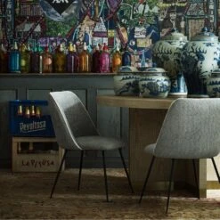 Colina Dining Chair 10 Colina Dining Chair -Andrew Martin 309200 cosima chair raffles round table