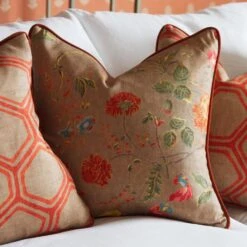 Wild Wood Twig Cushion -Andrew Martin 309444 wild wood twig detail